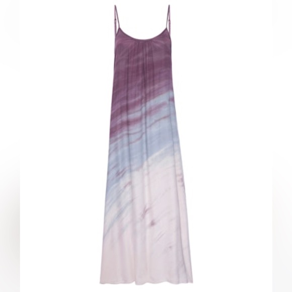 Nation Ltd. Lila Ombré Sateen Maxi Dress - Picture 6 of 13